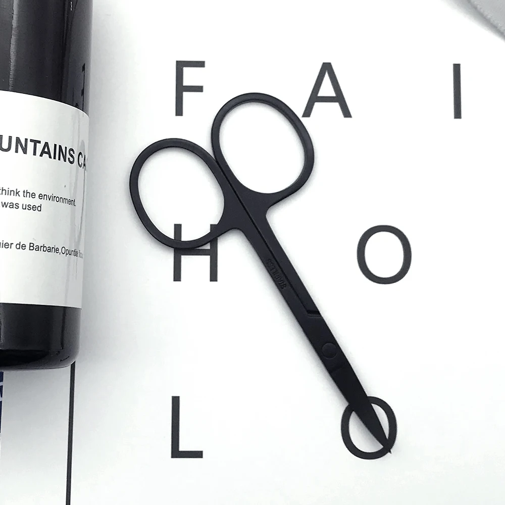  Макияж Ножницы для накладных ресниц нержавеющая сталь Розовое золото