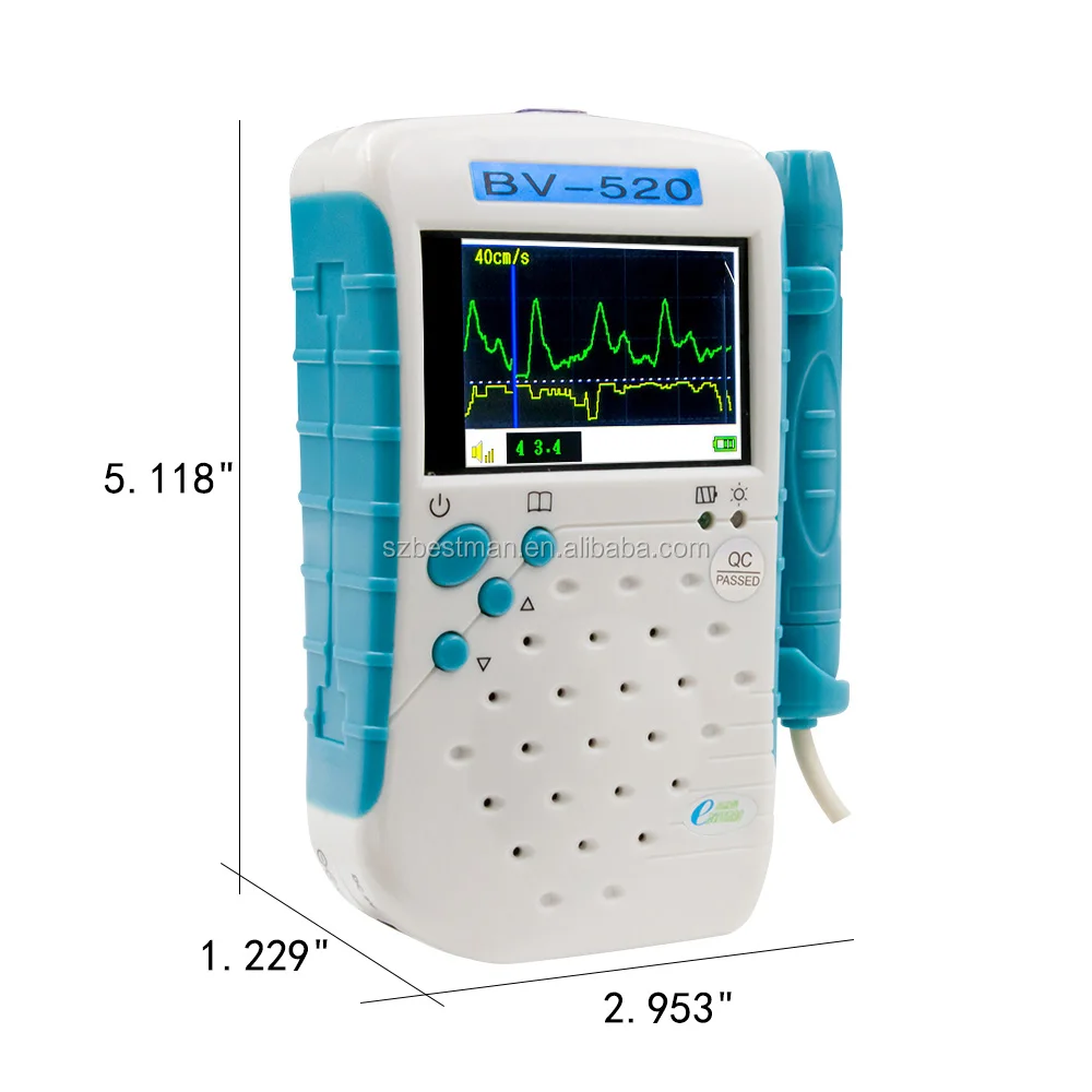 Bestman BV- 520T Vascular Doppler Detect The Blood Stream Status Of Arterial / Venous By 8.0 MHz Probe