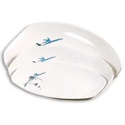 Wedding Tableware Marble Porcelain Ceramic Charger Plate White Customized Logo Opp Bag Walmart Plate Dish Engraving 13b Plate