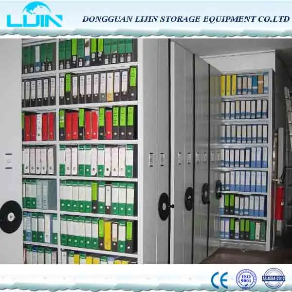 Простой стальной мобильный шкаф для хранения документов