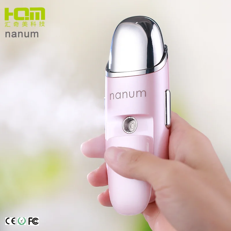 2 в 1 нано-спрей + массажер воды мистер спрей бутылка увлажняющая кожа нано-спрей для лица с функцией массажа