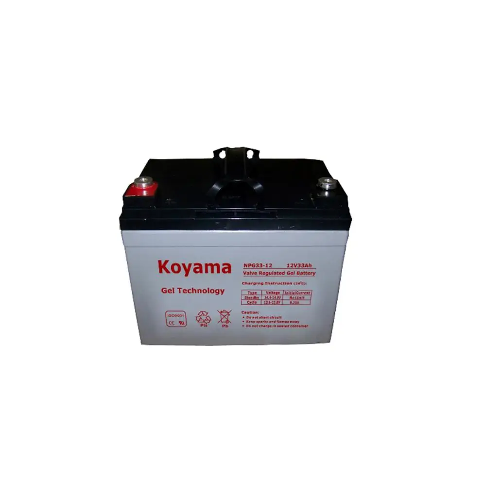 Гелевая батарея 12 В 33 Ач для электрической инвалидной коляски