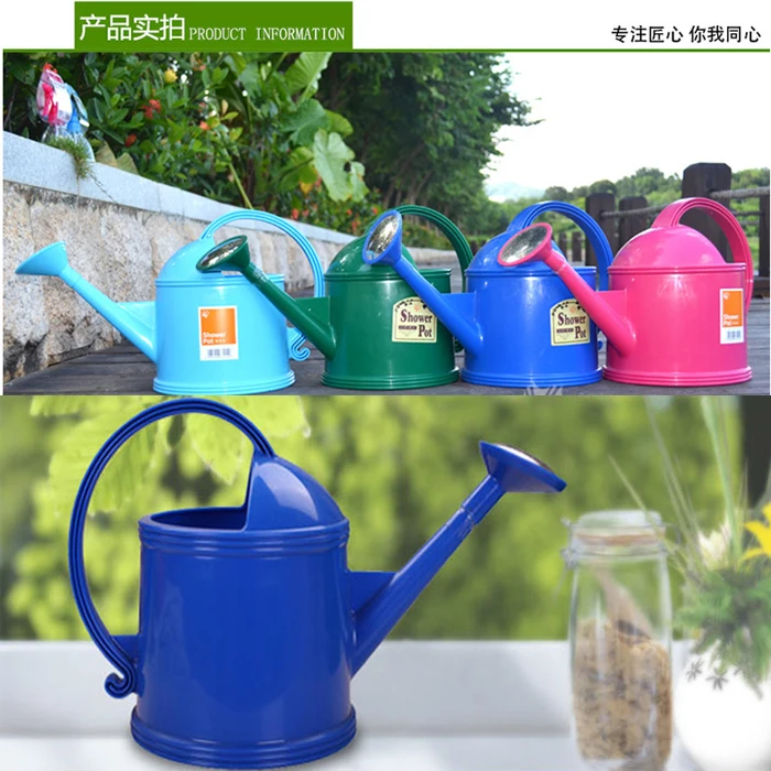 Gardening Supplies Watering Can Balcony Watering The Flowers Carton Plastic Pots Picture Plastic Plant Pots Outdoor Large Garden