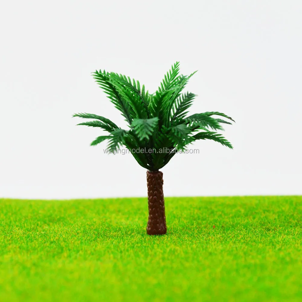 
1/300 SCALE PALM TREES Miniature Model Trees For MODEL Landscape Train Railway Park Scenery 