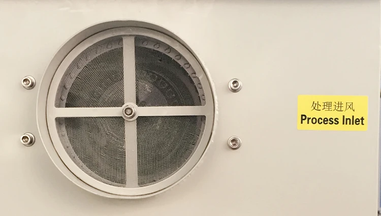 Industrial dehumidifier and dehumidifier unit desiccant rotor