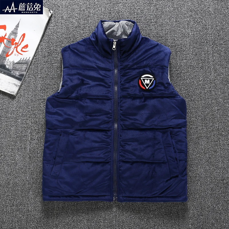 
OEM Children Boy Waistcoat Winter Padding Vest Warm Clothing Boys Reversible Waistcoat 