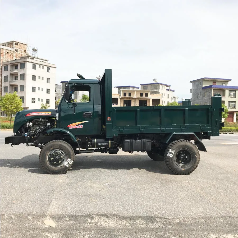 HL134 65hp 4 cylinder mini dumper truck 4wheels mini dump truck
