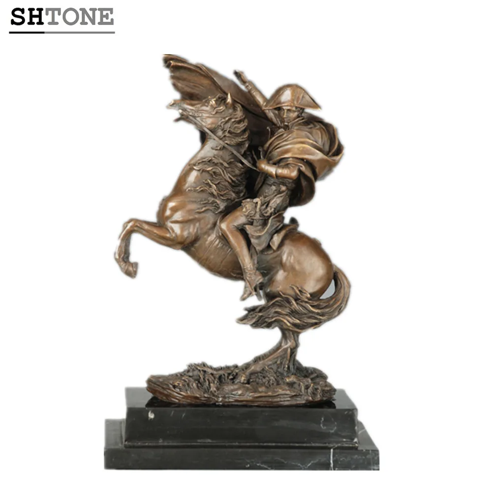 SHTONE Bornze Antique Statue TPE-752 Home Decor Napoleon Metal Art Sculpture Napoleon Bronze Sculpture