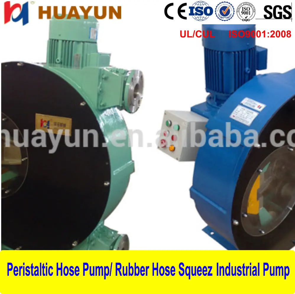 Hose Squeeze Peristaltic Pump for Cement Grout Injection Hose Peristaltic Pumps/Piston mortar pump for concrete