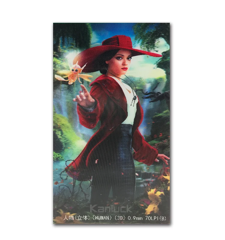 Custom Printed 3D Lenticular Lens Sheet for Branding Advertising