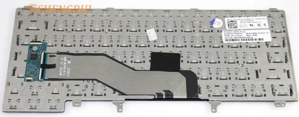Replacement Keyboard for Dell Latitude  E6420 E6320 E6330 E6430 Series Black US layout