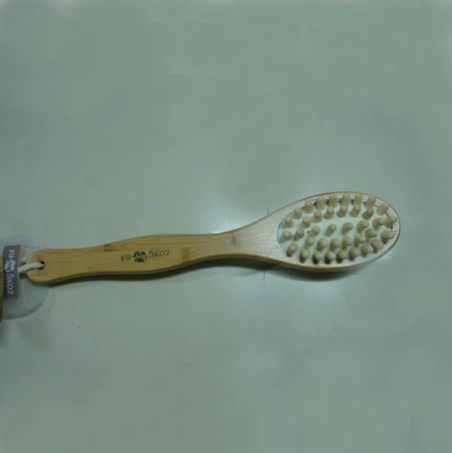 Many Styles High Quality Wood Bath Brush with Natural Pig Bristles and Professional Manufacturer