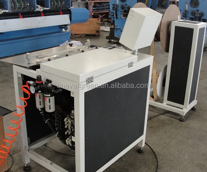 Metal spiral book binding machine