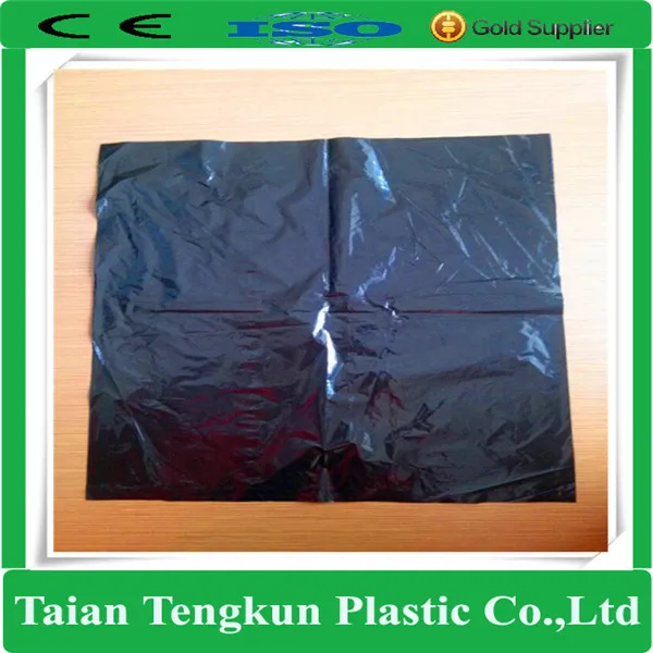 Heavy Duty HDPE LDPE Refuse Trash Waste Plastic Bin Liner biodegradable rubbish bag
