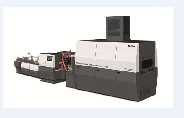 2016 XINYE non-woven box tissue bag making machine