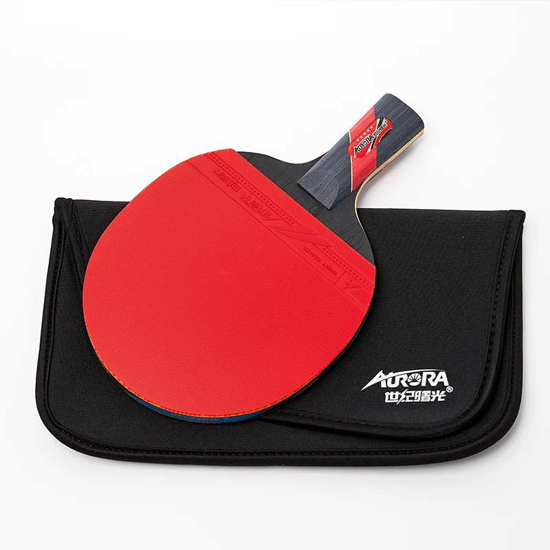Aurora high quality custom 5 star table tennis racket ping pong paddle