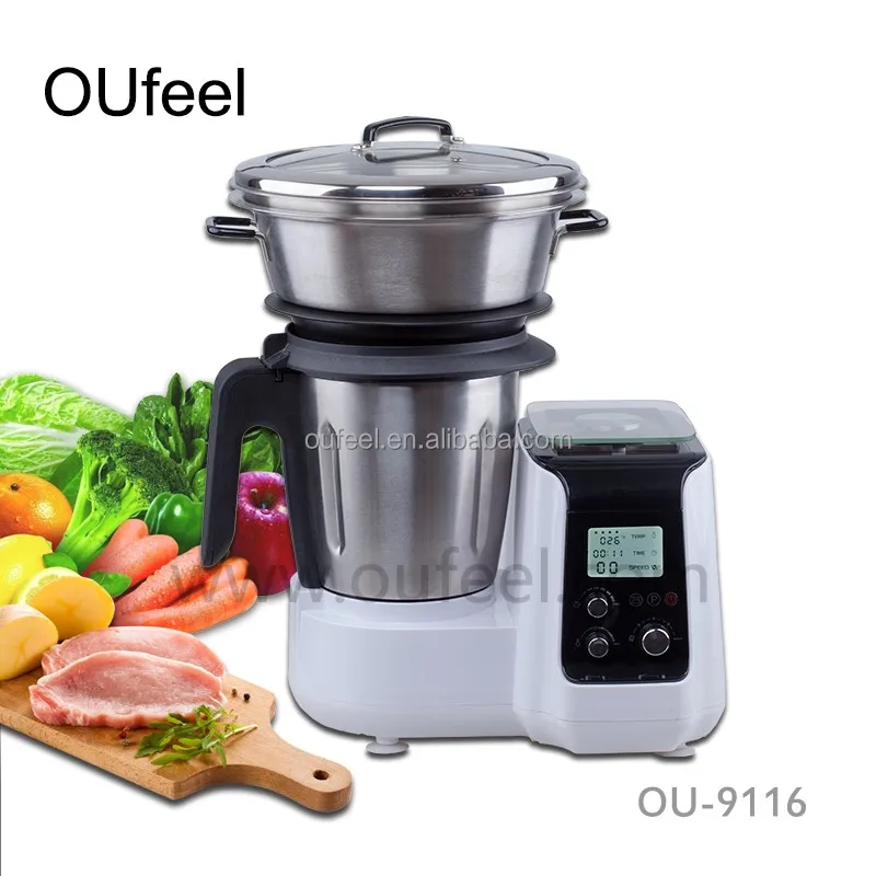 
Oufeel best selling Multi-function robot cuisine cooking machine soup maker with scale as cooker 