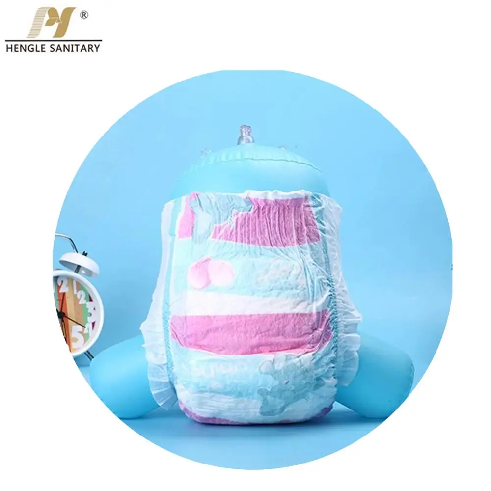 Cute Soft Breathable Wholesale Baby Diaper Pamper Disposable Sleepy Private Label Oem Baby Diaper For Africa