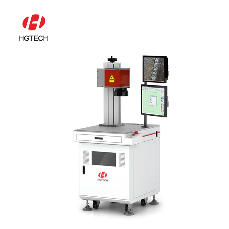 HGTECH 200w CCD Microscope Rose Gold YAG Laser Spot Welder/jewelry Soldering Machine/welding System