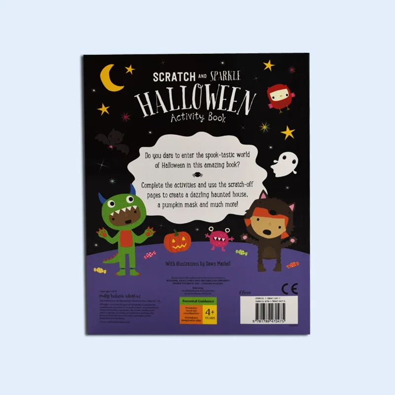 2024 best selling custom New design educational softcover  activity story book children for kids