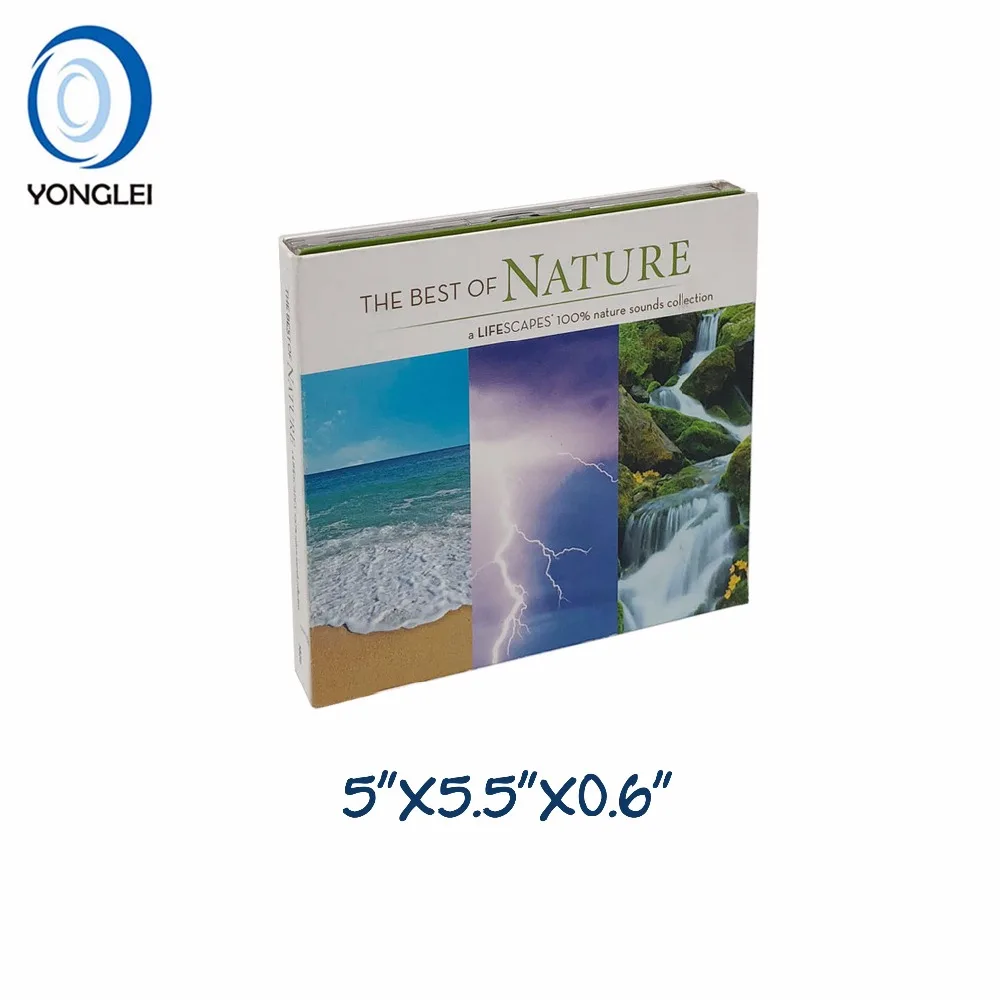 Music CD duplication and 6 panel cardboard CD digipak