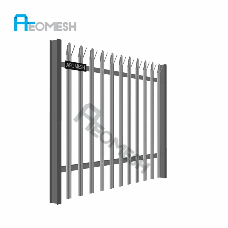  Забор из кованого железа алюминиевая ограда стальная загородка кантонская фабрика