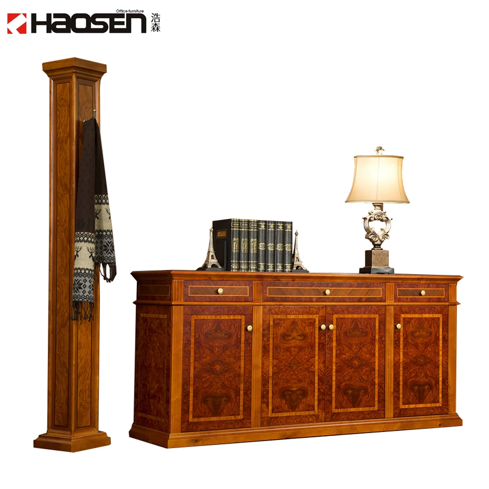 Haosen Rafflo 0809T luxury Console decorative wood file cabinet with office Low cabinet