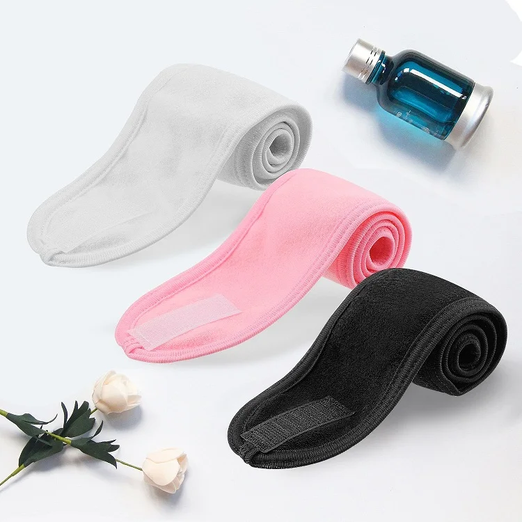 Пользовательские спа повязки на голову полотенце для женщин