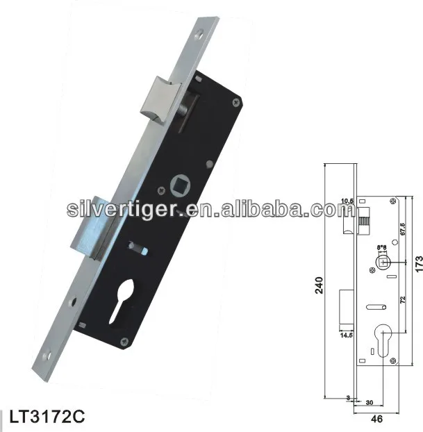 
MEGGO new lock with type of door key from Yiwu 2013 