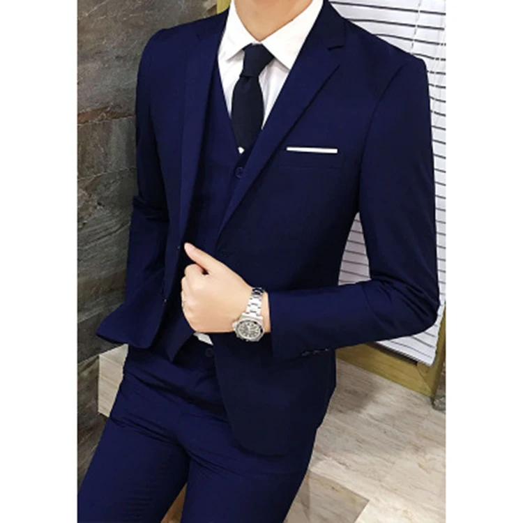 Waistcoat For Men Design Men Red Suit Suits Slim Fit Set For Men
