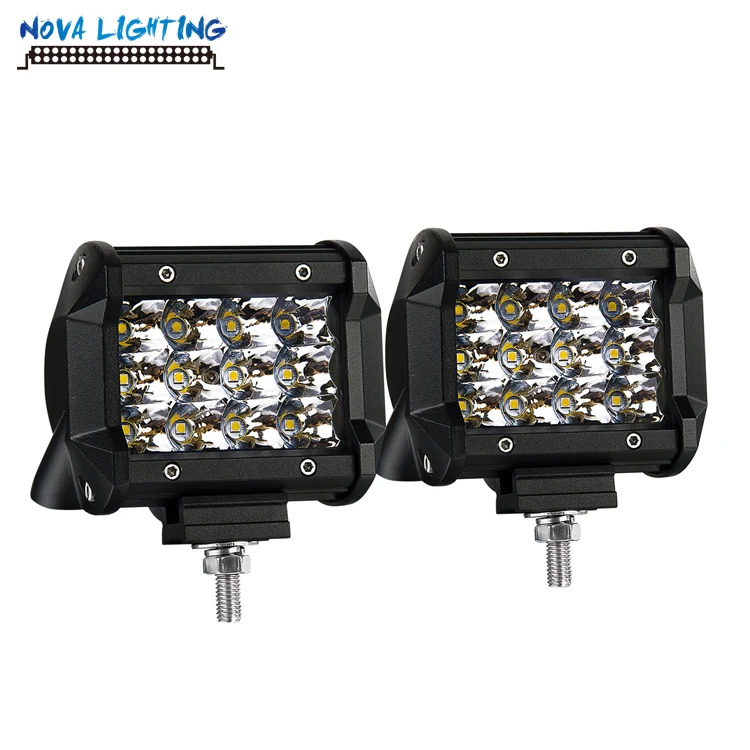 3600 люмен светодиодный свет работы 4 'площадь 12 В светодиодный свет для грузовик 36 Вт