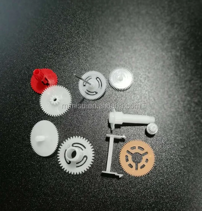 M0.2,M0.3,M0.4,M0.5,M0.6,M0.8,M1.2 Small plastic nylon pom spur gear