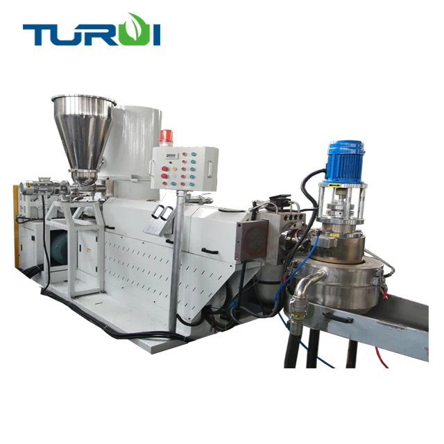 TURUI высокая эффективность ML180 pp pe pet пленки тканые мешки оборудование для переработки пластиковых грануляторов машина с