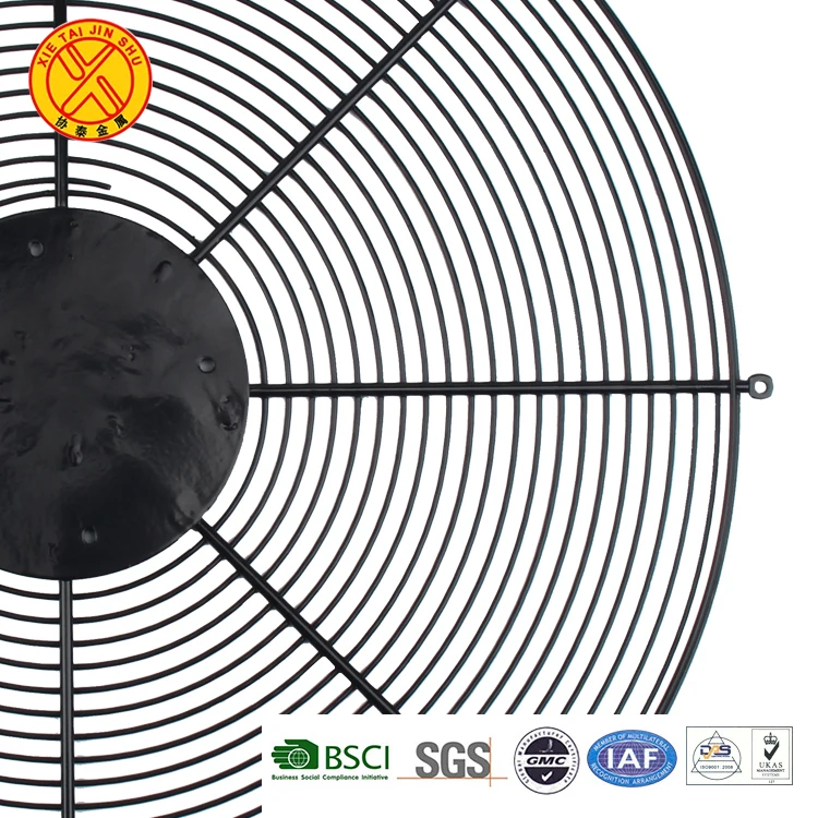 Hot Selling Electric Motor Cover Metal Black Wire Fan Guard
