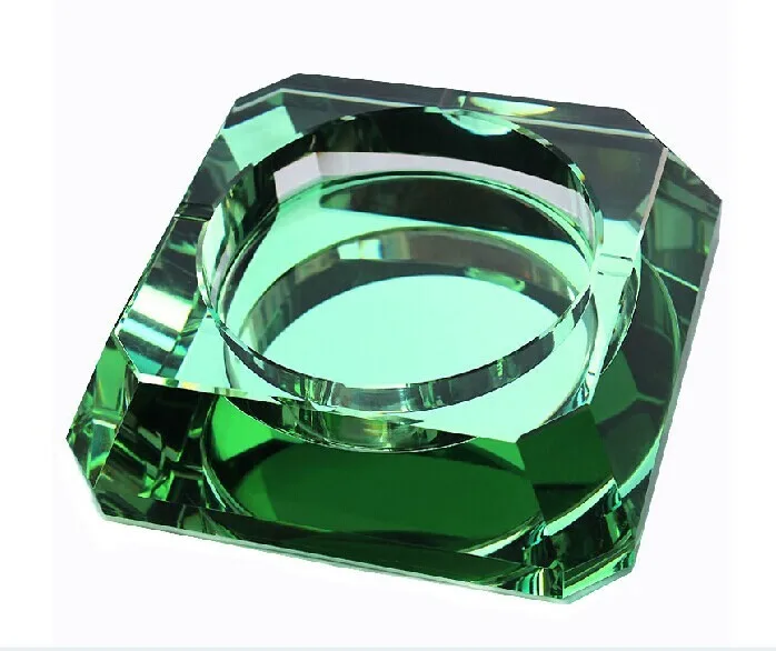 
Wholesale Cheap 150mm Funny Custom Crystal Glass Ashtray factory Crystal Glass Ashtray With Custom Logo 