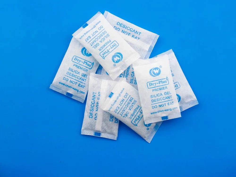 
food packaging silica gel absorbent sachets for freshness and crispy purpose 