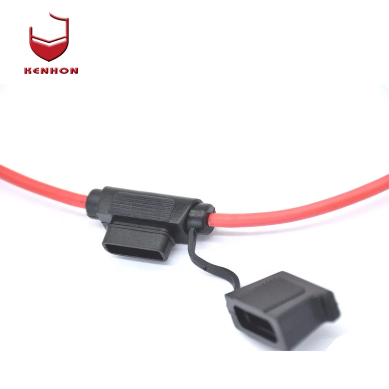 фарфор водонепроницаемый в линии лезвие dc anl 10x38 аудио автомобильный держатель предохранителя для автомобиля лодка автобус