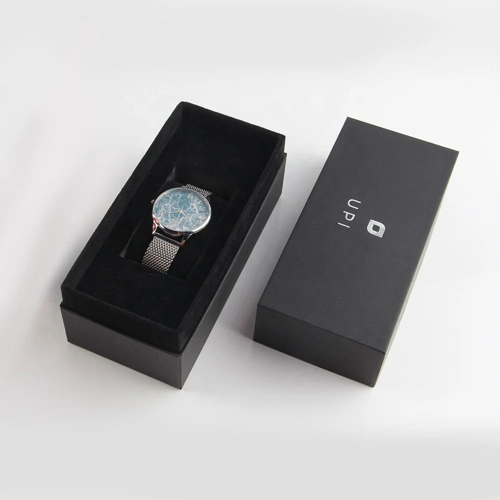 Маленькая длинная коробка с узкими длинными слотами коробка для часов для подарка