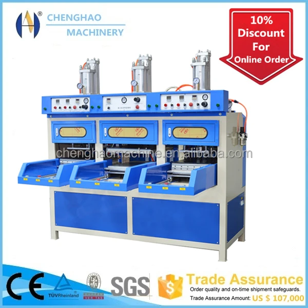 
China factory hot and cold Press footwear fussing welding machine for making shoes upper 