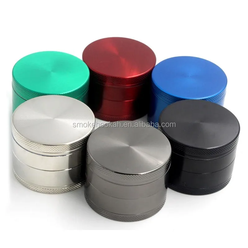 2017 63mm Hot Selling Vaporizer Herb Grinder Metal Grinder 5 Color For Choose