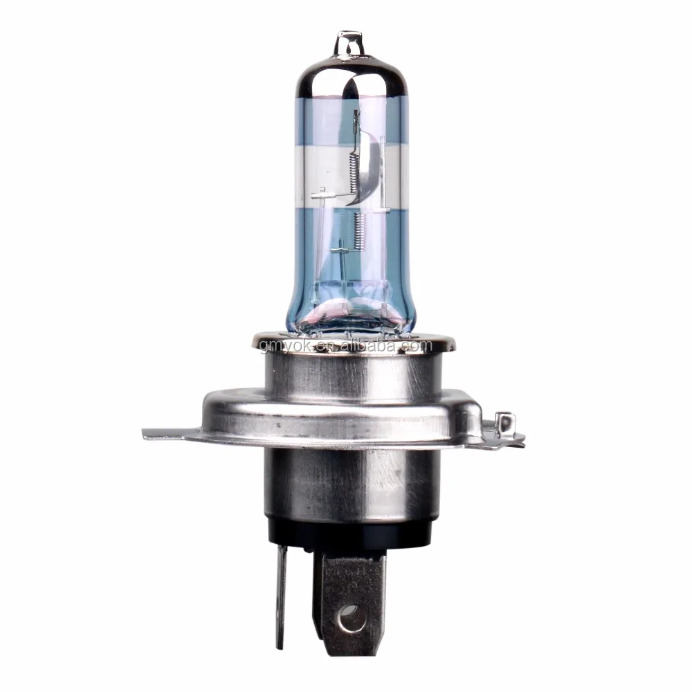 12v 100/90w Light P43t Motorcycle Bulb Transparent H4 Halogen Bulbs