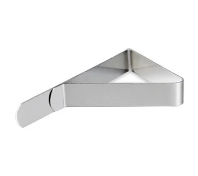 Metal household triangle tablecloth clips for table decorative parts
