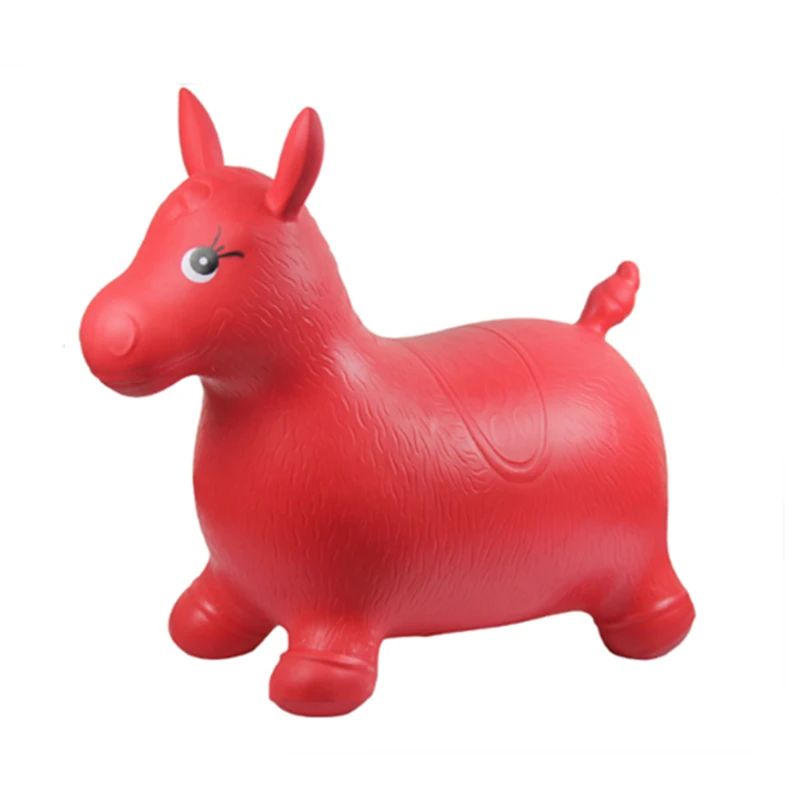 
Eco friendly PVC inflatable jumping horse toy horse for kids  (60284341155)