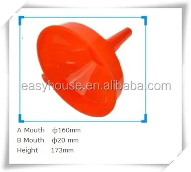 factory hot sell plastic car oil funnel with filter pl009
