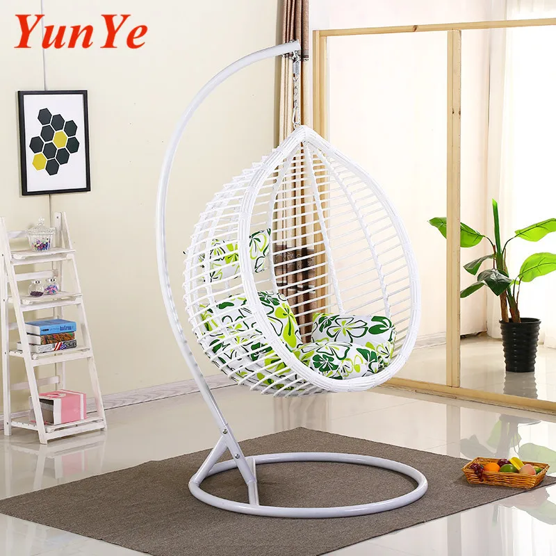 
High quality cheap price swing chair stand hanging decorative swing hanger outdoor indoor ball swing bed net nest shape 