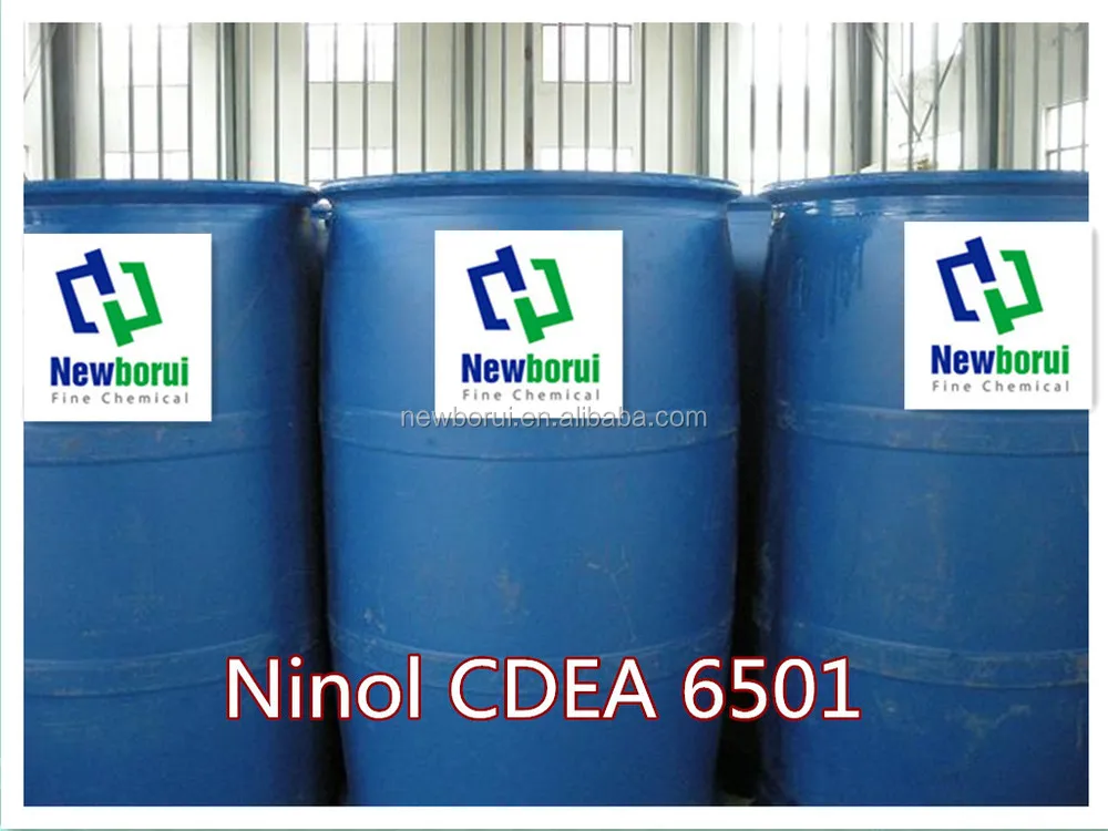 
Cocamide DEA (CDEA 6501) , Coconut Oil Diethanol Amide, main detergency material,good thickening, foaming, foam-stablizing 