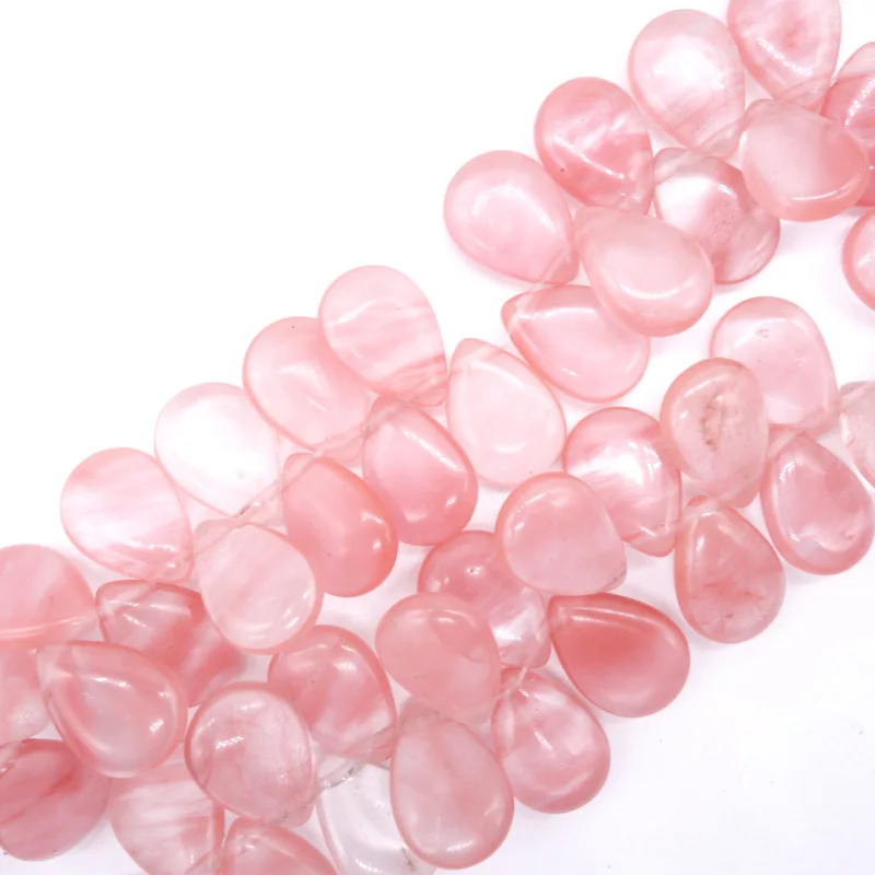 Top Drilled Polished Natural Crystal Stone Treasure Beads for Jewelry Making for bracelet necklace making
