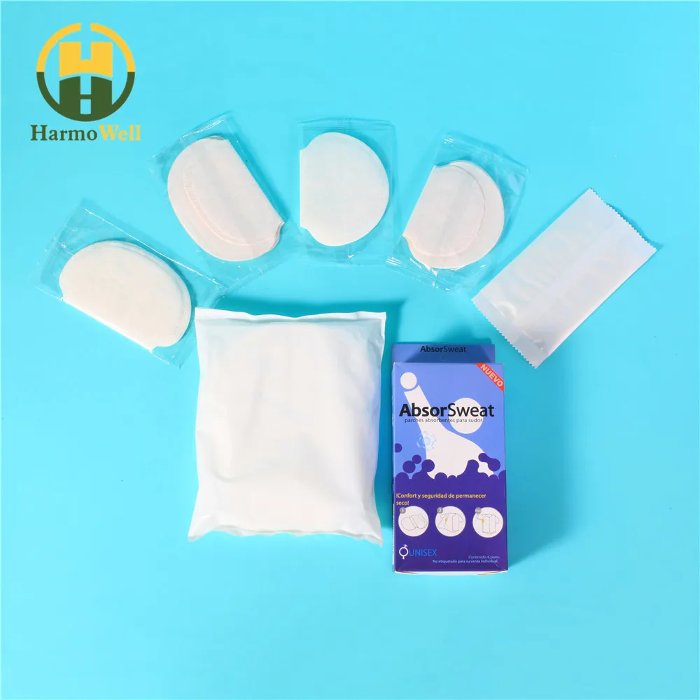 armpit sweat absorbent pad disposable armpit underarm sweat pad