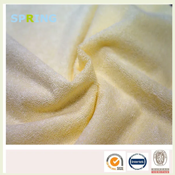 205 gsm водонепроницаемый bamboo хлопка полотенце ткани ламинированные с pu