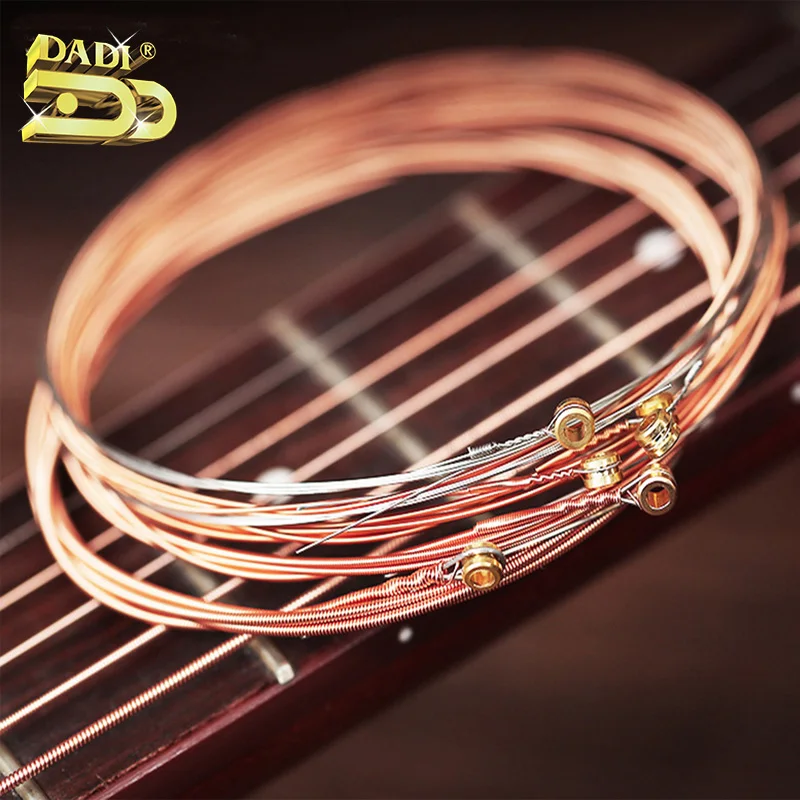 
Dadi bluk sale Phosphor Bronze Copper Color handmade Strings Acoustic Guitar Strings 